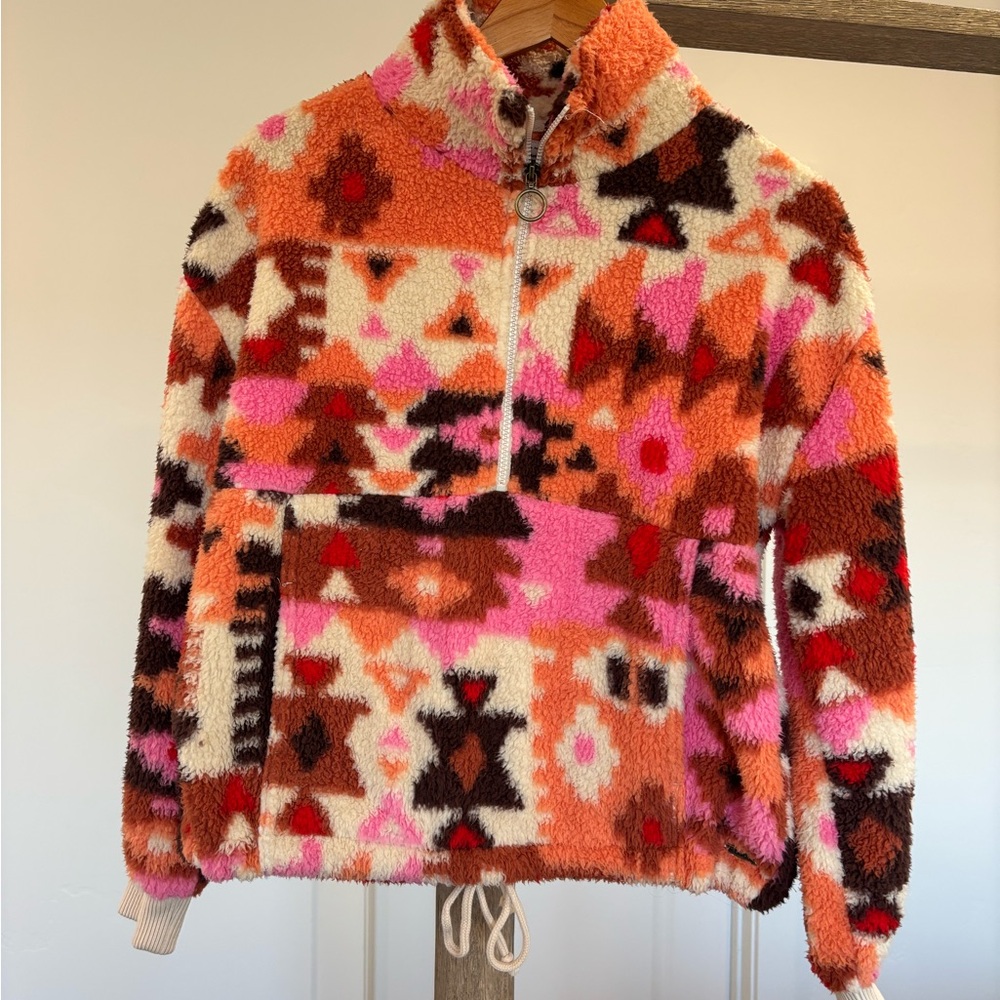 Billabong Multicolor Fleece Pullover